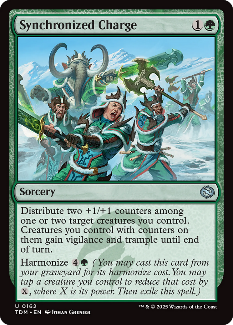 Synchronized Charge [Tarkir: Dragonstorm] | Local Legends