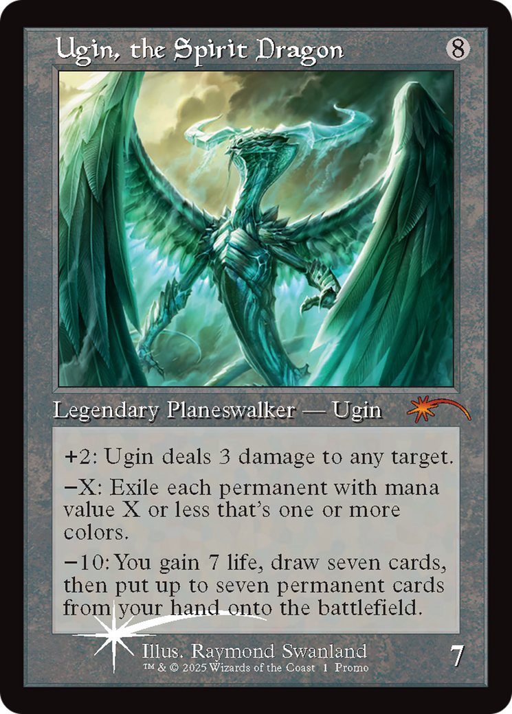Ugin, the Spirit Dragon (Retro Frame) [Secret Lair Drop Series] | Local Legends