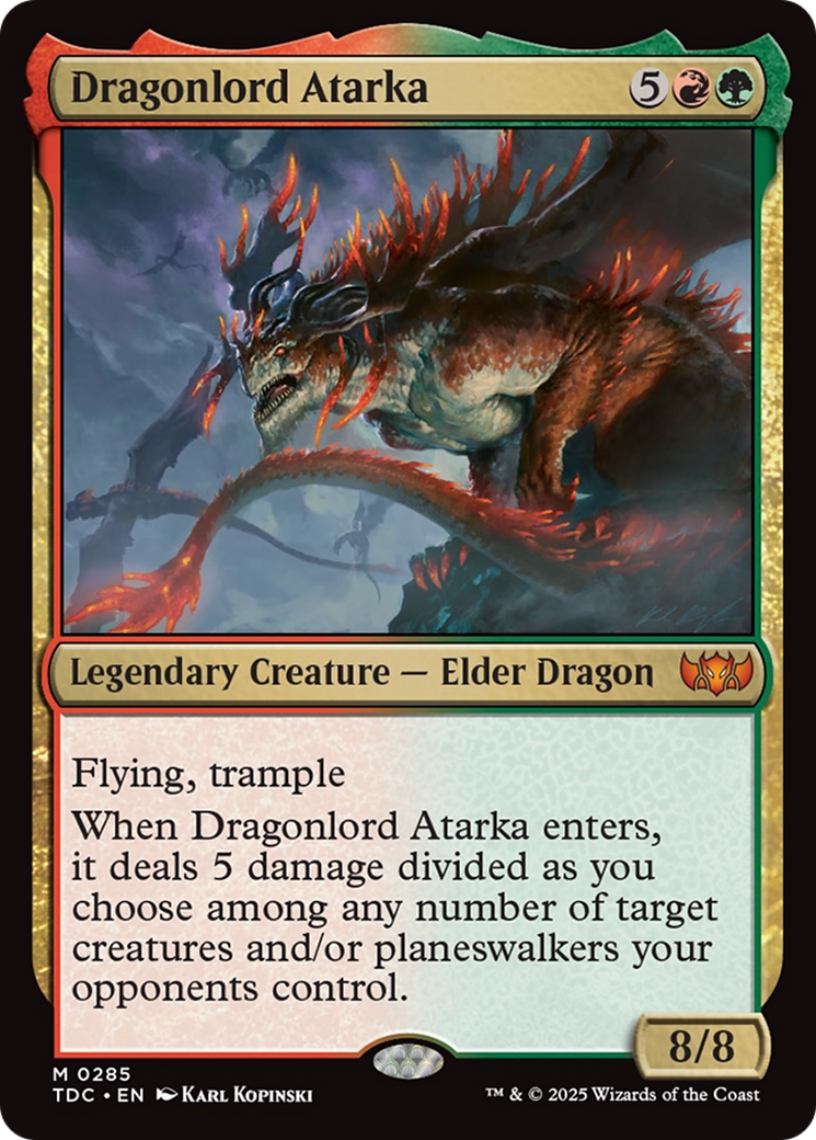 Dragonlord Atarka [Tarkir: Dragonstorm Commander] | Local Legends