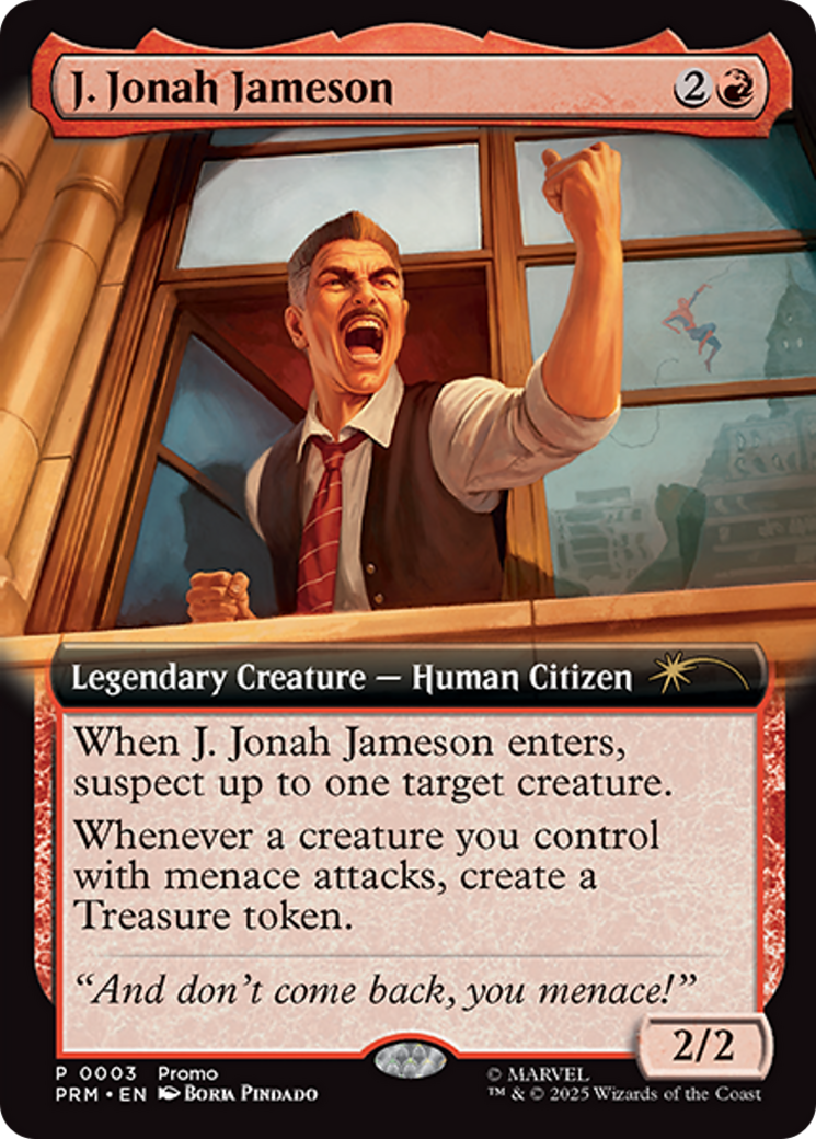 J. Jonah Jameson (Extended Art) [Marvel's Spider-Man Promos] | Local Legends