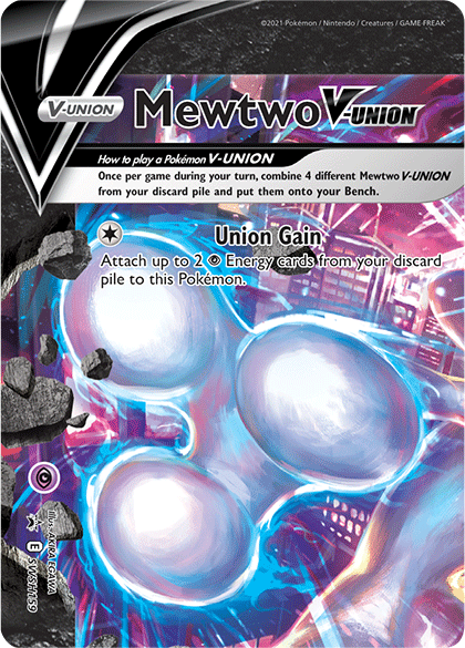 Mewtwo V-Union (SWSH159) [Sword & Shield: Black Star Promos] | Local Legends