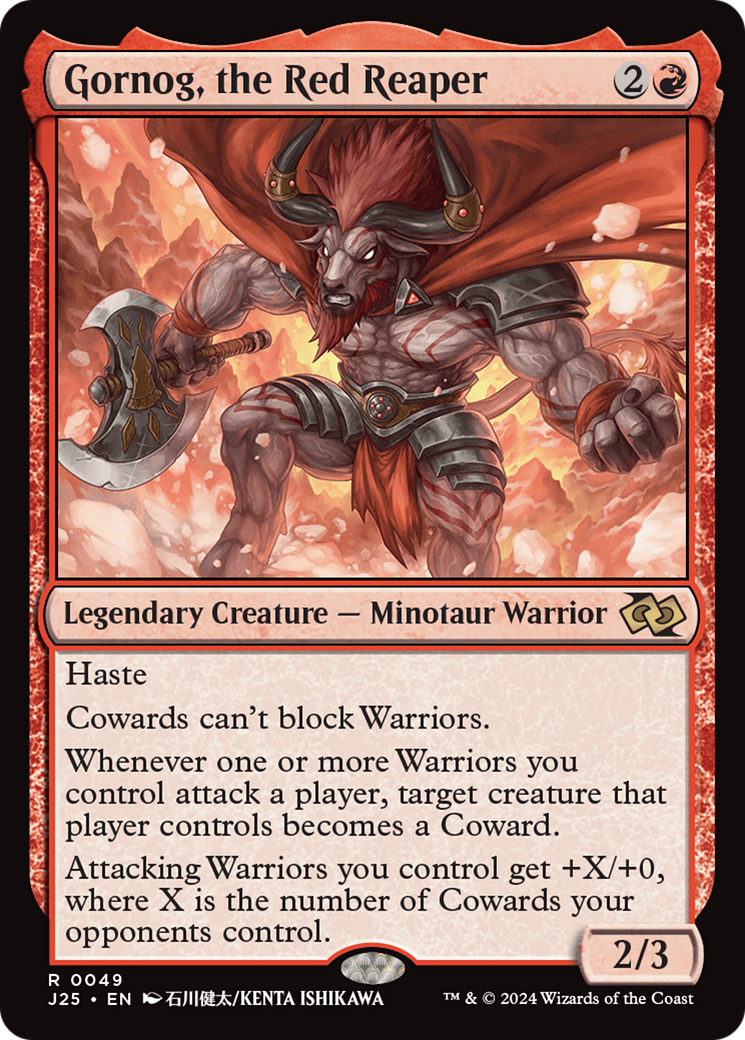 Gornog, the Red Reaper (Anime) [Foundations Jumpstart] | Local Legends