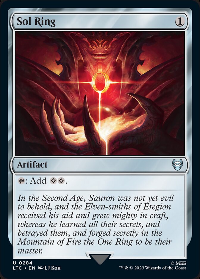 Sol Ring [The Lord of the Rings: Tales of Middle-Earth Commander] | Local Legends
