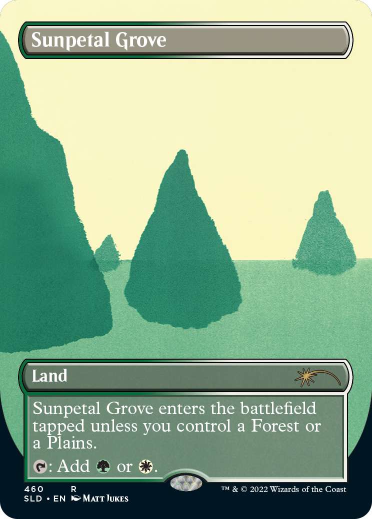 Sunpetal Grove (Borderless) [Secret Lair Drop Series] | Local Legends