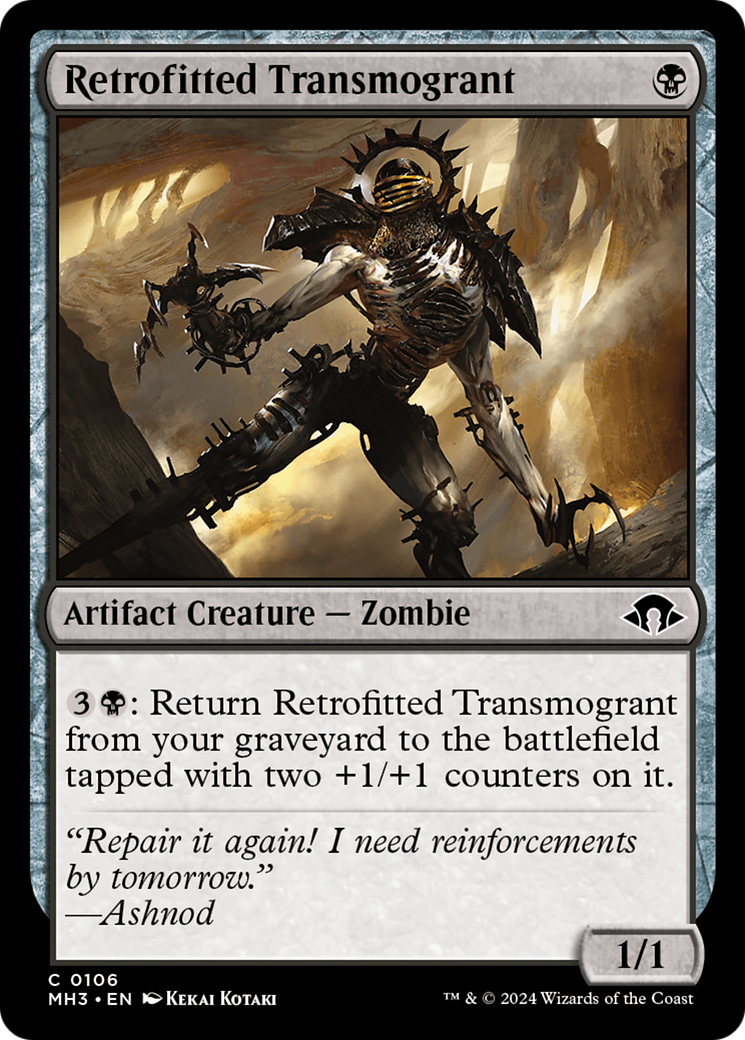 Retrofitted Transmogrant [Modern Horizons 3] | Golgari Games