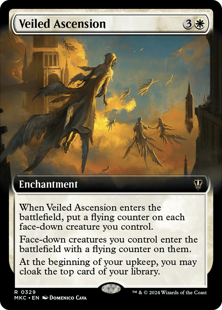Veiled Ascension (Extended Art) [Murders at Karlov Manor Commander] | Local Legends
