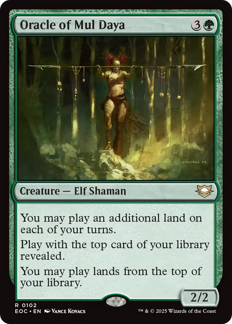 Oracle of Mul Daya [Edge of Eternities Commander] | Local Legends