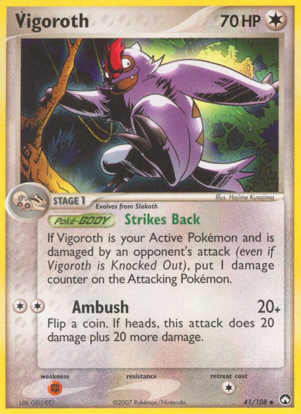 Vigoroth (41/108) [EX: Power Keepers] | Local Legends