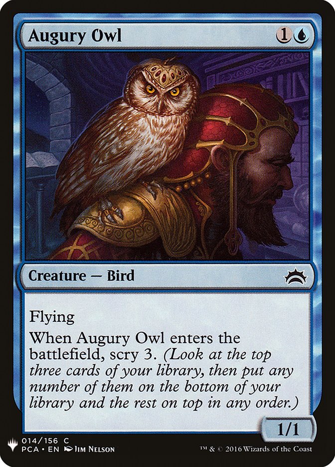 Augury Owl [Mystery Booster] | Local Legends
