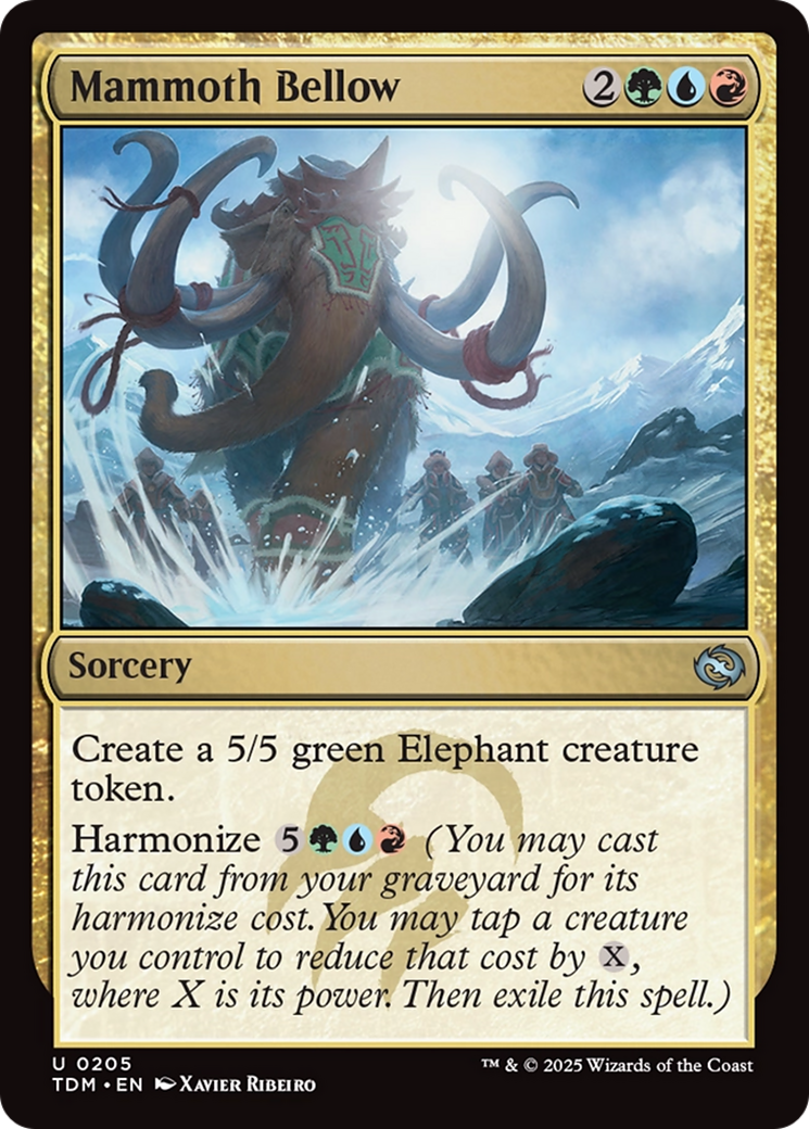 Mammoth Bellow [Tarkir: Dragonstorm] | Local Legends