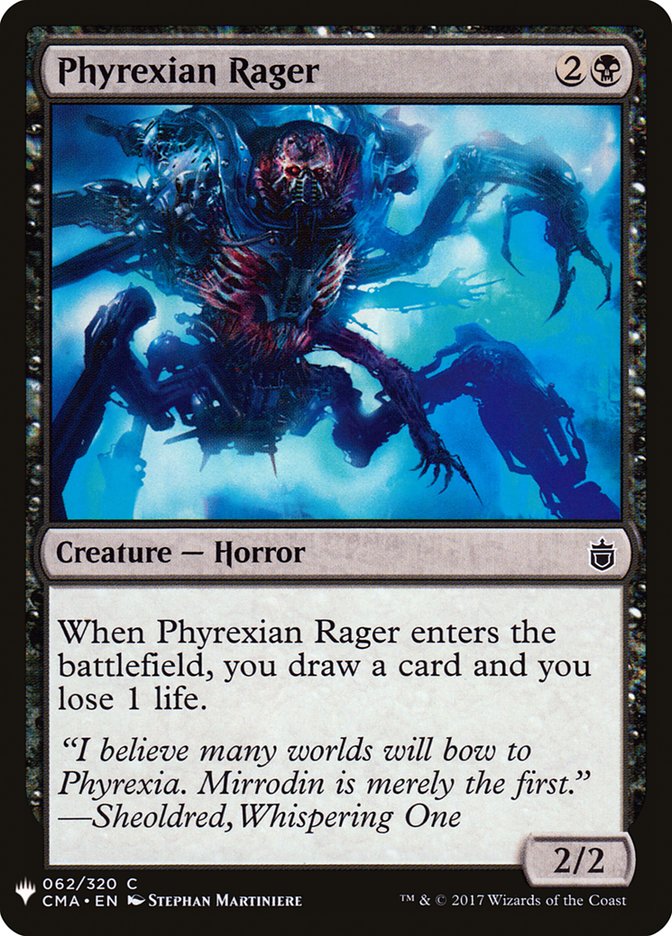 Phyrexian Rager [Mystery Booster] | Golgari Games