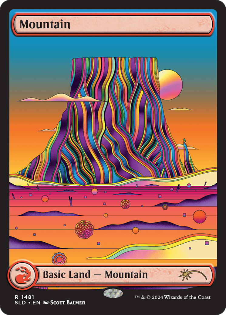 Mountain (1481) [Secret Lair Drop Series] | Local Legends
