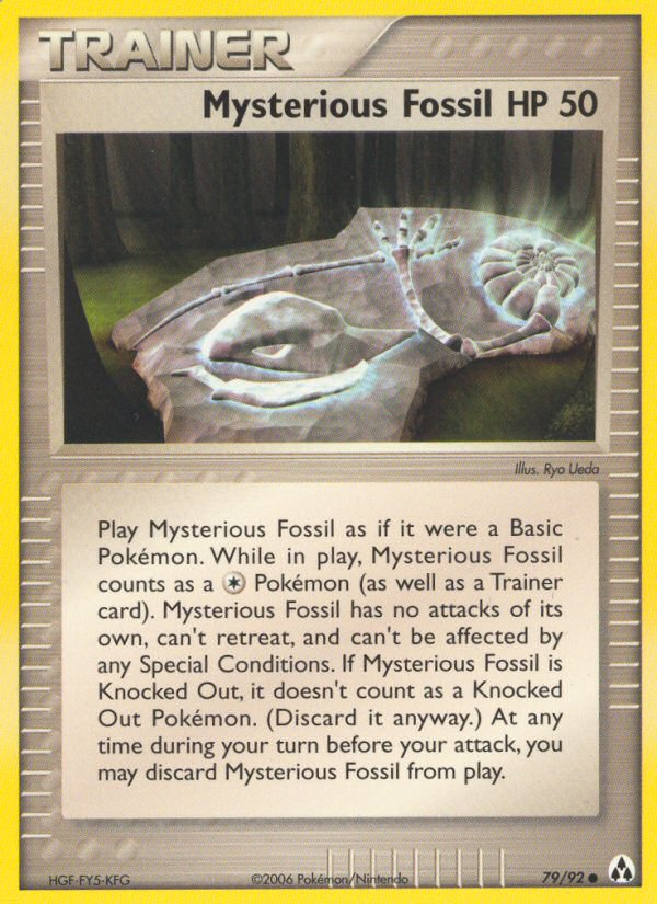 Mysterious Fossil (79/92) [EX: Legend Maker] | Local Legends