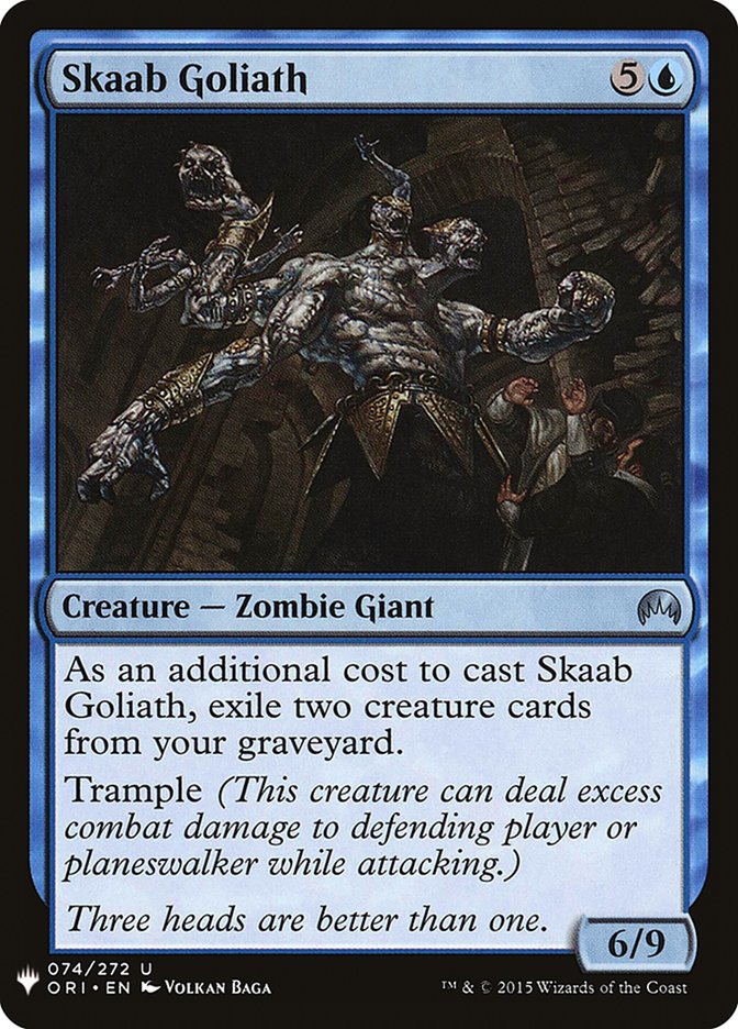 Skaab Goliath [Mystery Booster] | Golgari Games