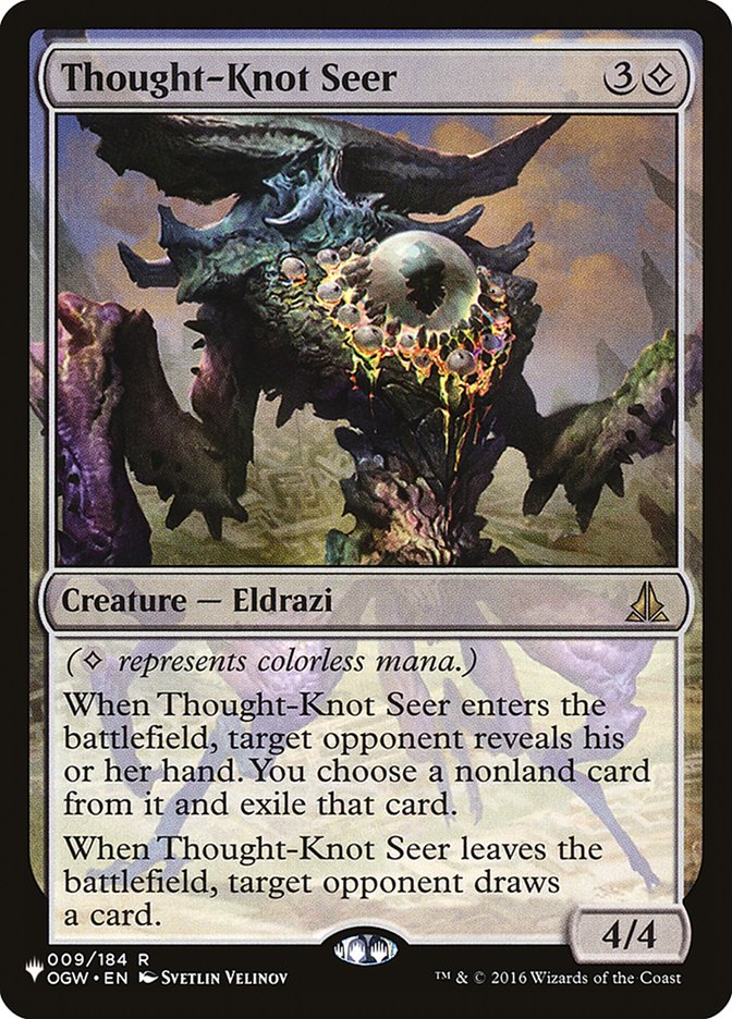 Thought-Knot Seer [The List] | Golgari Games