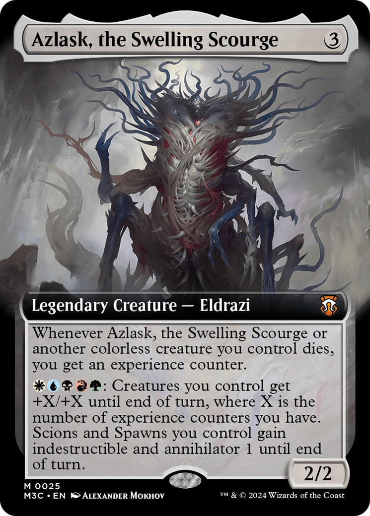 Azlask, the Swelling Scourge (Extended Art) [Modern Horizons 3 Commander] | Local Legends
