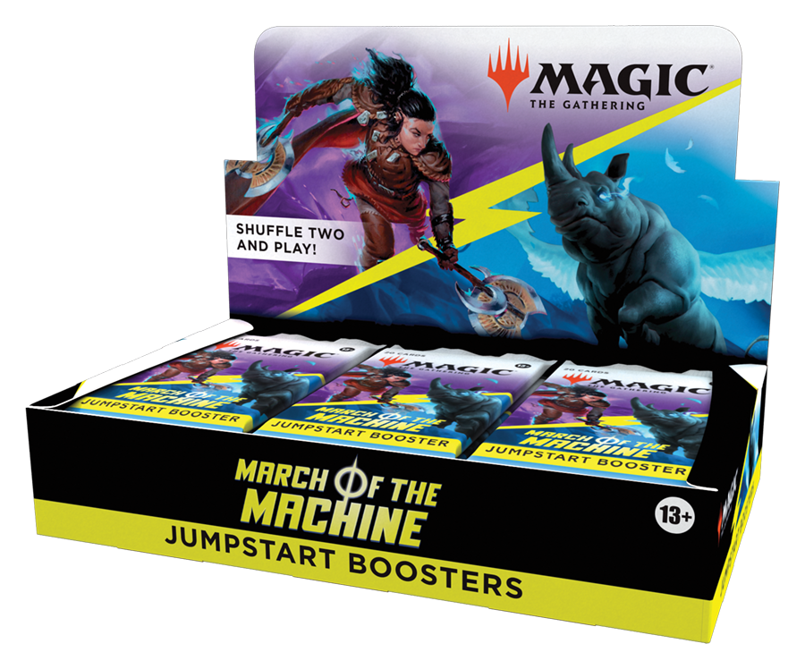 March of the Machine - Jumpstart Booster Display | Local Legends
