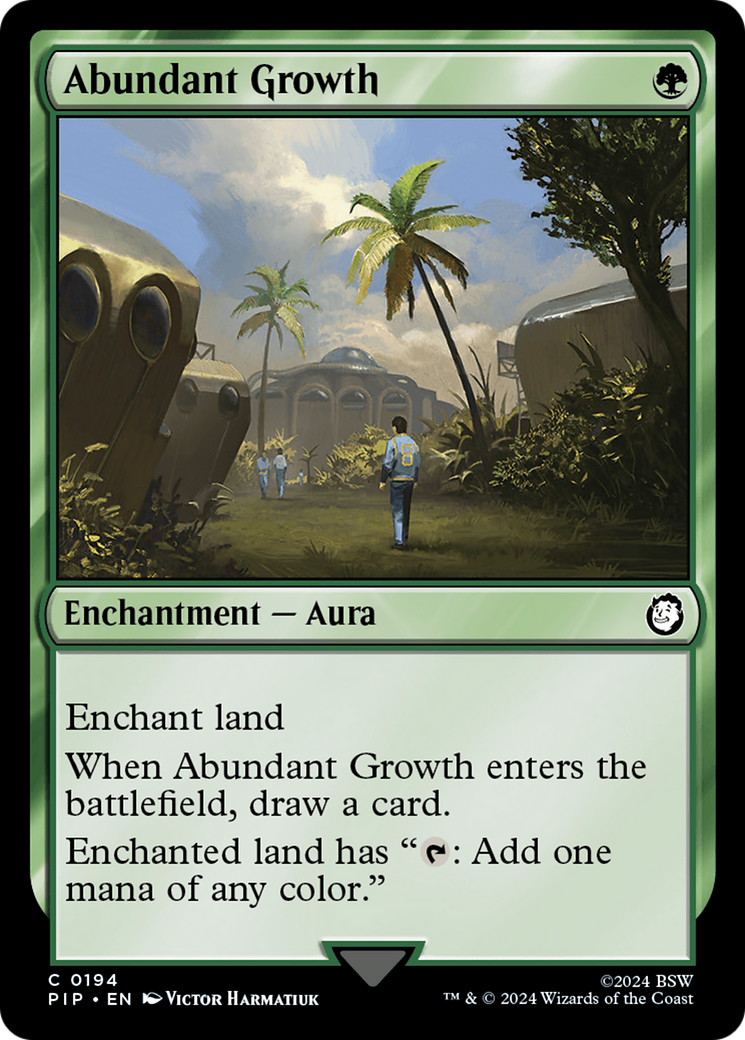 Abundant Growth [Fallout] | Golgari Games