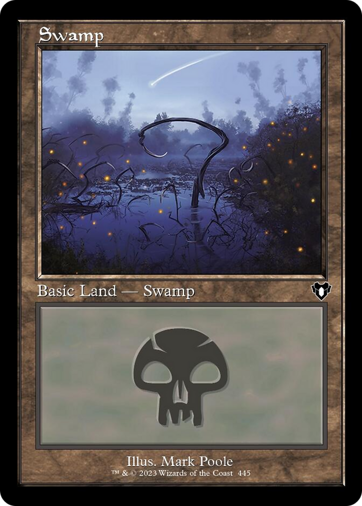 Swamp (445) (Retro) [Commander Masters] | Golgari Games