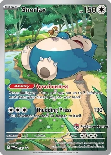 Snorlax (051) (Pokemon Center) [Scarlet & Violet: Black Star Promos] | Golgari Games