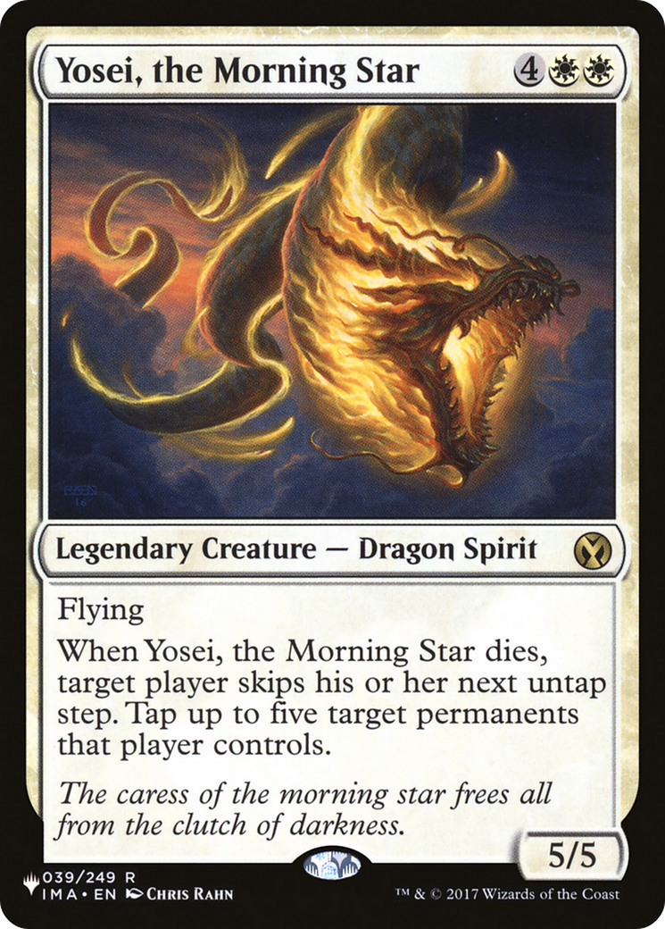 Yosei, the Morning Star [The List] | Local Legends