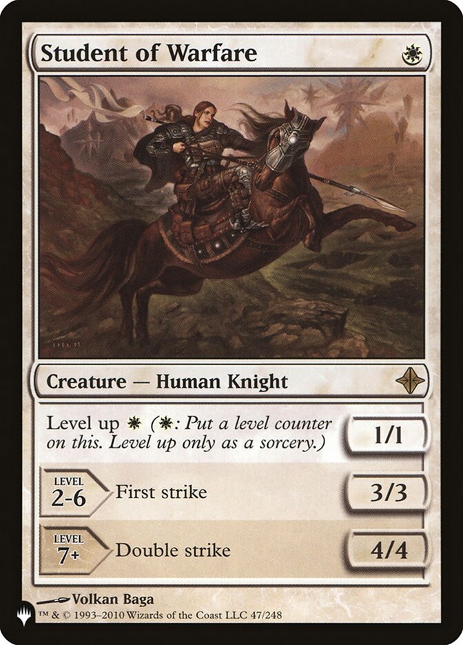 Student of Warfare [The List] | Local Legends
