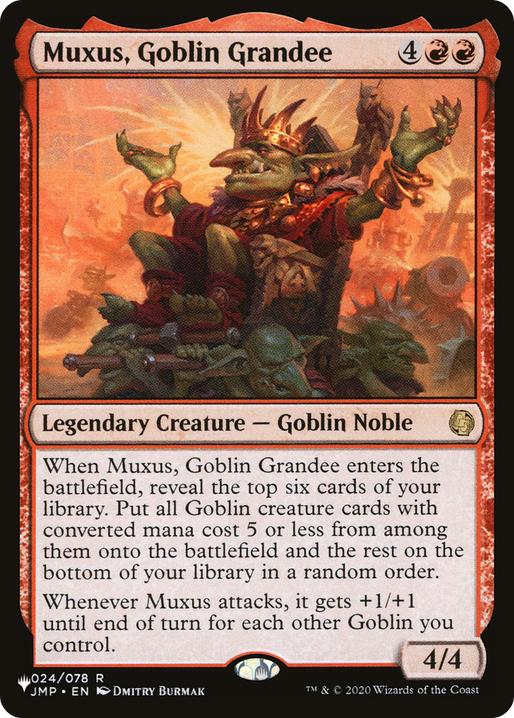 Muxus, Goblin Grandee [The List] | Local Legends