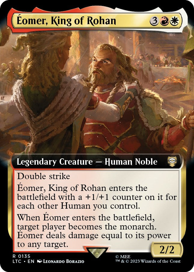 Eomer, King of Rohan (Extended Art) [The Lord of the Rings: Tales of Middle-Earth Commander] | Local Legends
