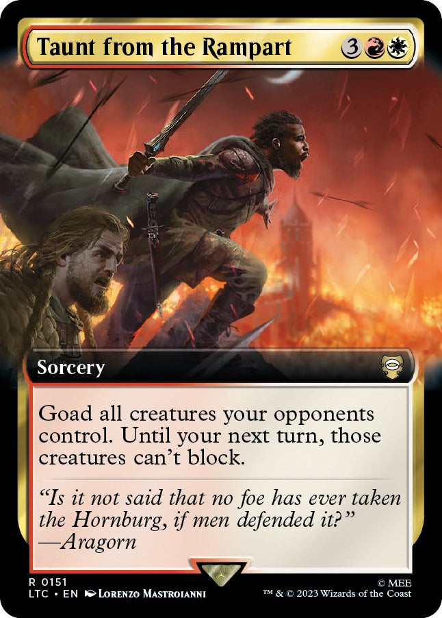 Taunt from the Rampart (Extended Art) | Local Legends