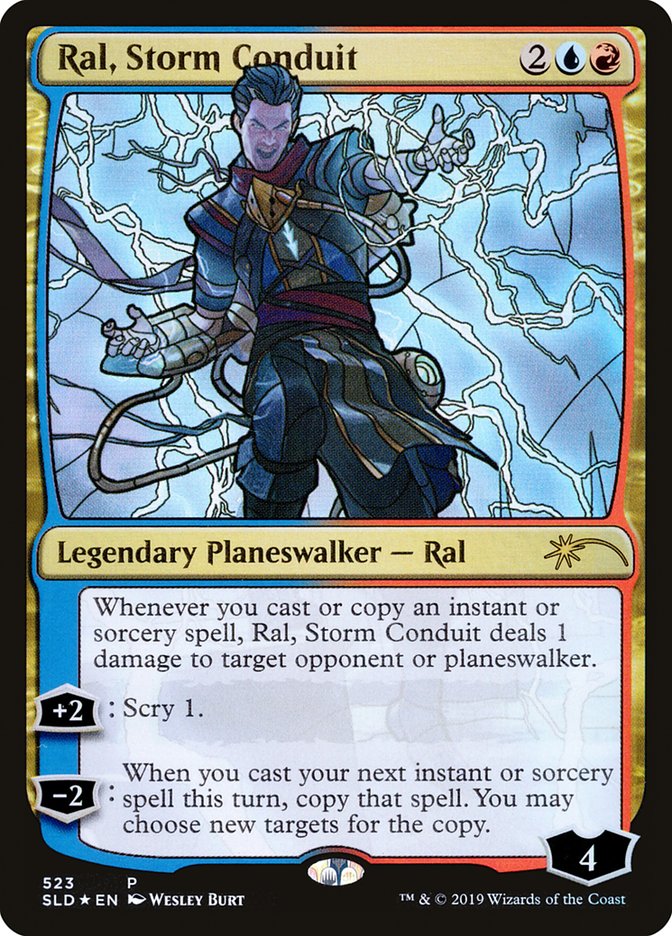Ral, Storm Conduit (Stained Glass) [Secret Lair Drop Promos] | Local Legends