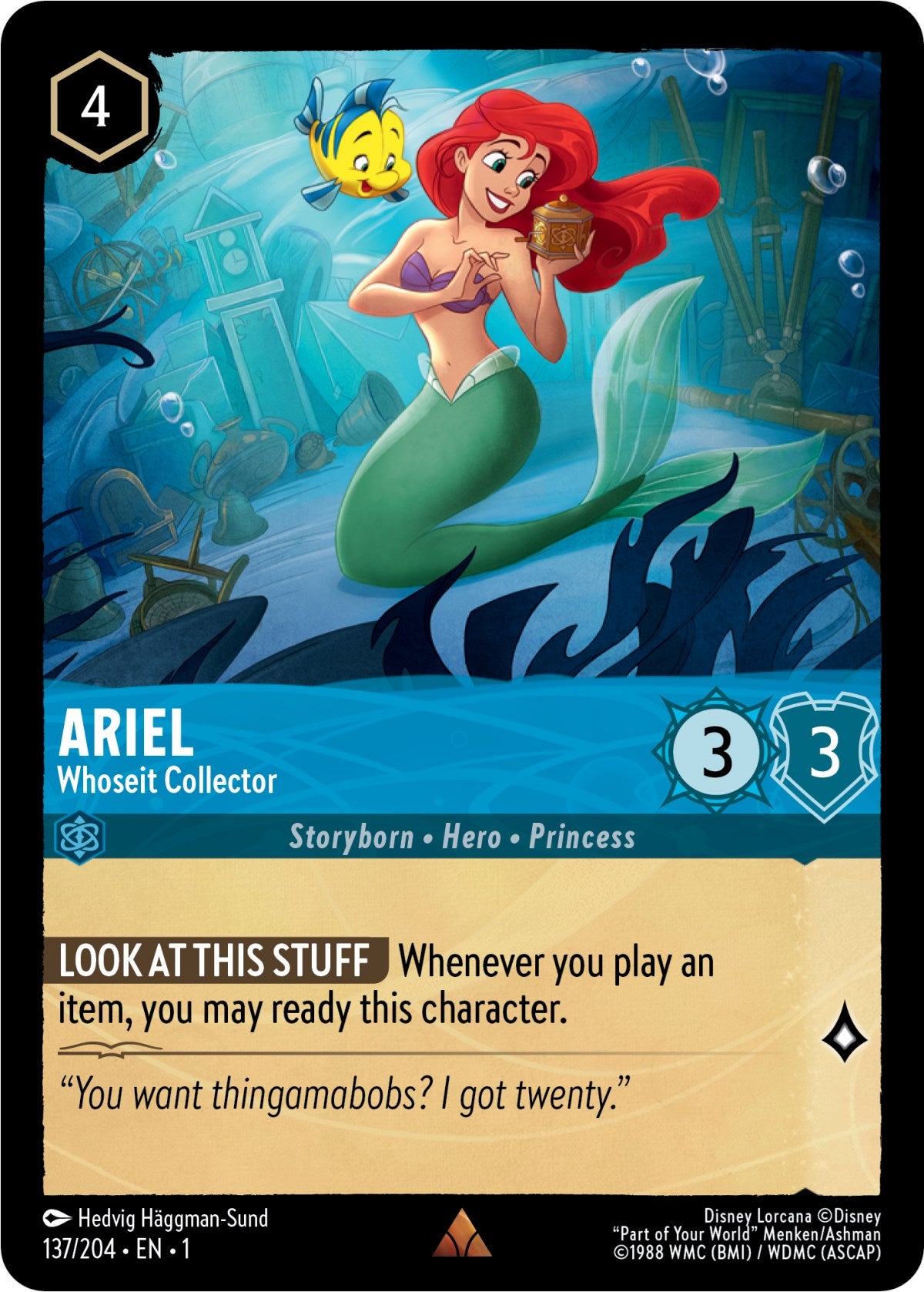 Ariel - Whoseit Collector (137/204) [The First Chapter] | Local Legends