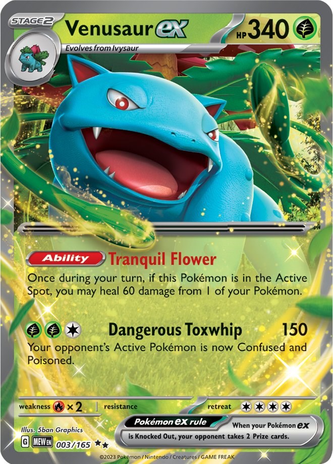 Venusaur ex - 003/165 | Local Legends
