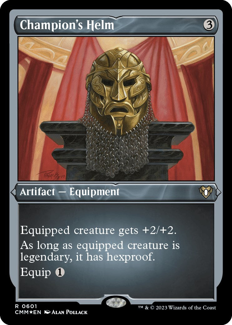 Champion's Helm (Foil Etched) | Local Legends