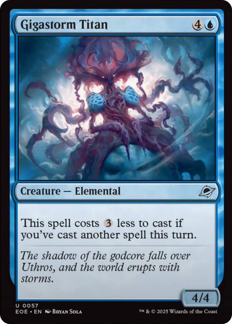 Gigastorm Titan [Edge of Eternities] | Local Legends