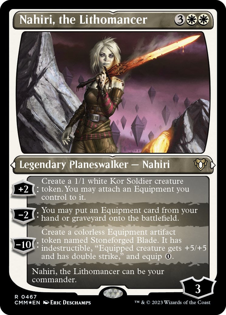 Nahiri, the Lithomancer (Foil Etched) | Local Legends