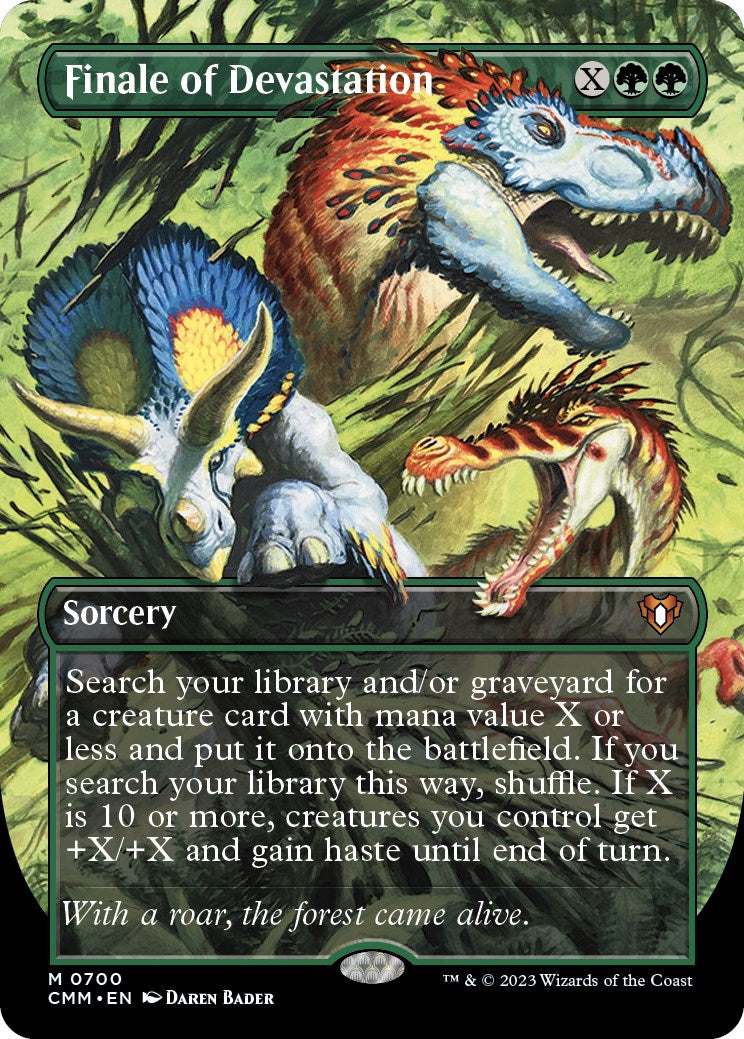 Finale of Devastation (Borderless Alternate Art) [Commander Masters] | Local Legends
