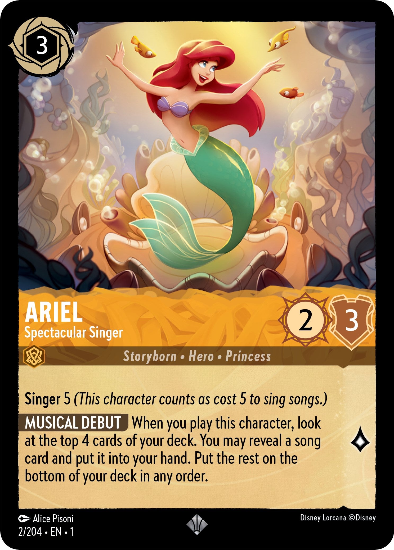 Ariel - Spectactular Singer (2/204) [The First Chapter] | Local Legends