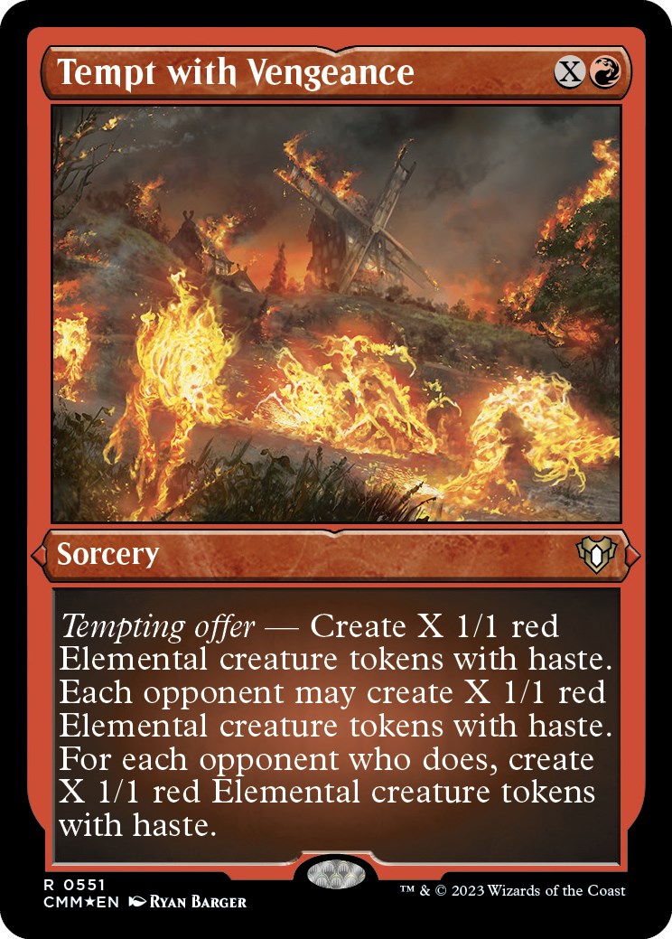 Tempt with Vengeance (Foil Etched) | Local Legends