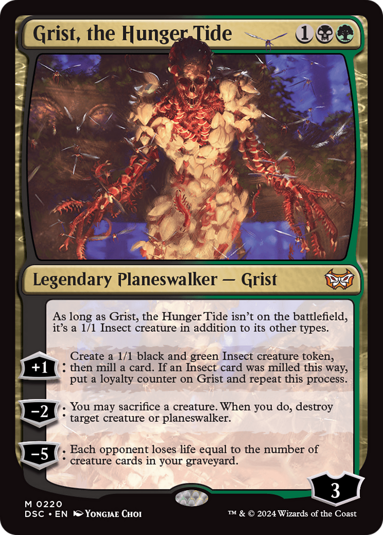 Grist, the Hunger Tide [Duskmourn: House of Horror Commander] | Local Legends