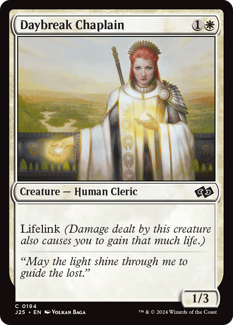 Daybreak Chaplain [Foundations Jumpstart] | Local Legends