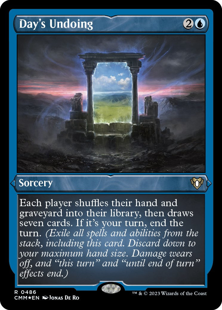 Day's Undoing (Foil Etched) | Local Legends