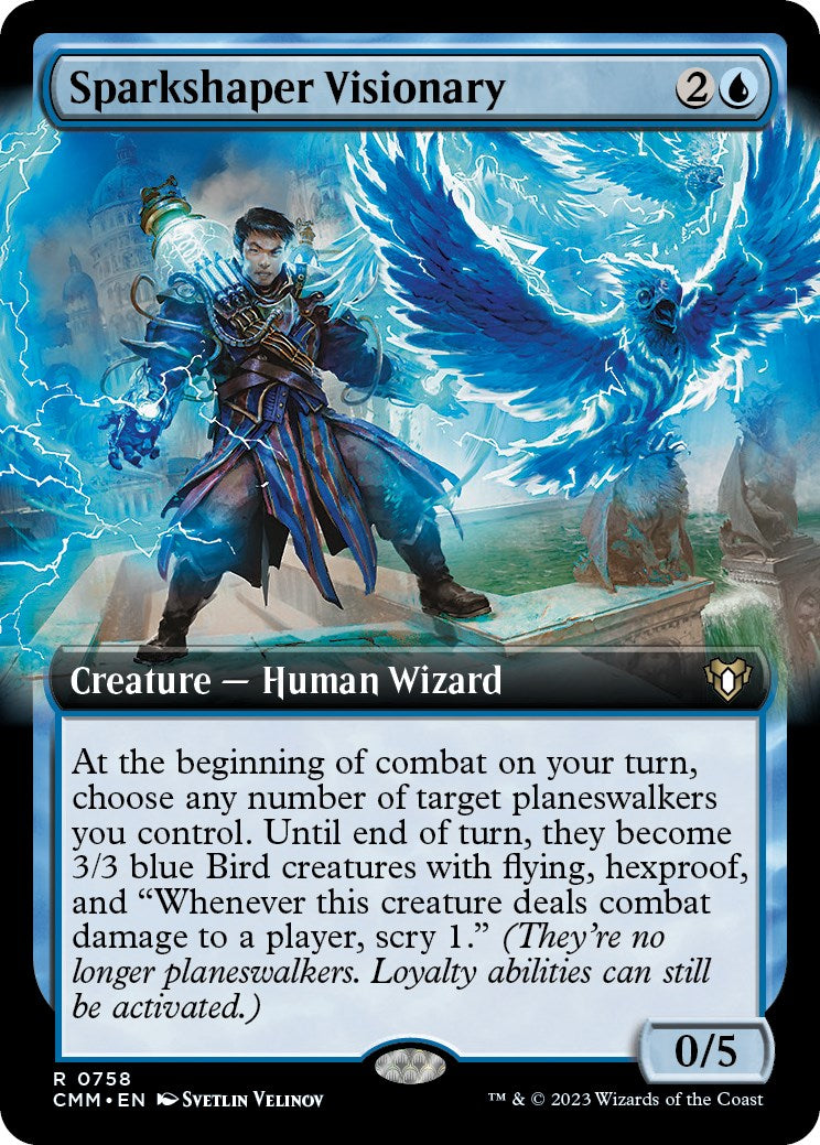 Sparkshaper Visionary (Extended Art) | Local Legends