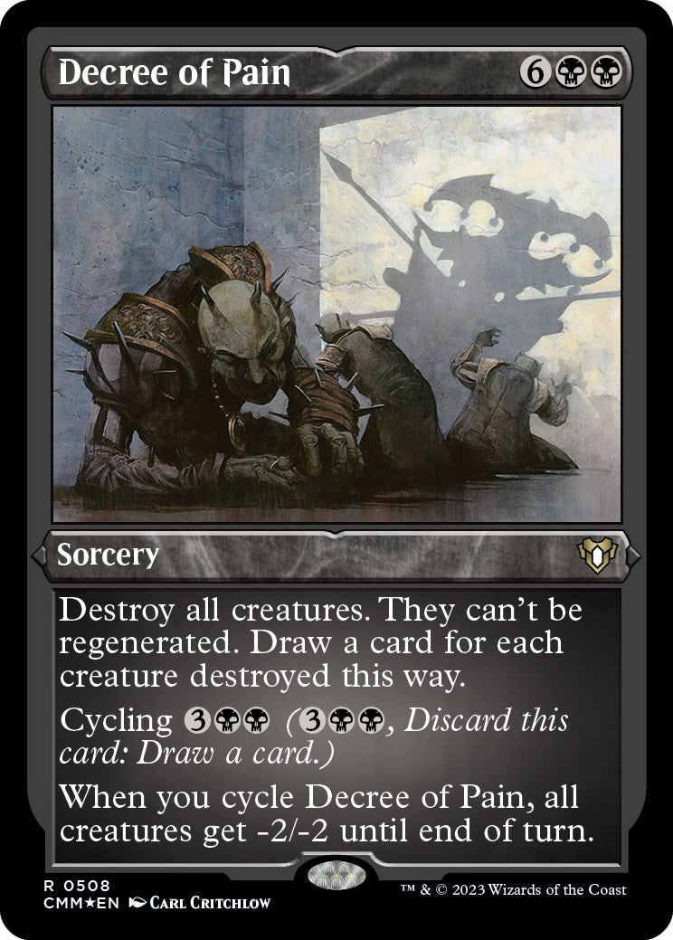 Decree of Pain (Foil Etched) | Local Legends
