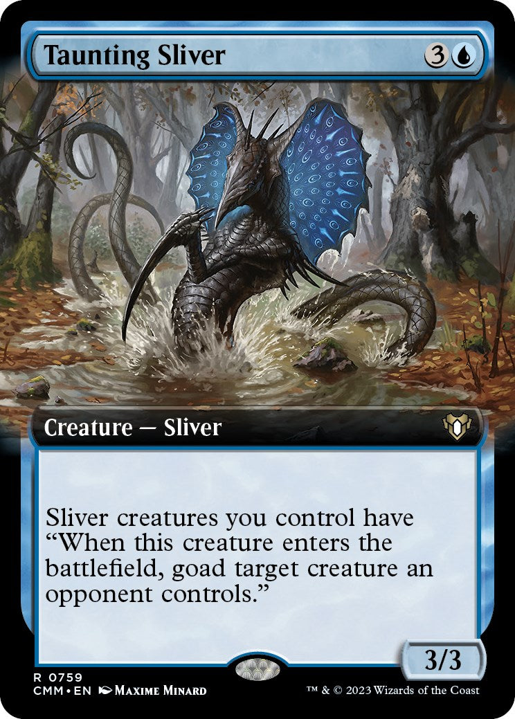 Taunting Sliver (Extended Art) | Local Legends