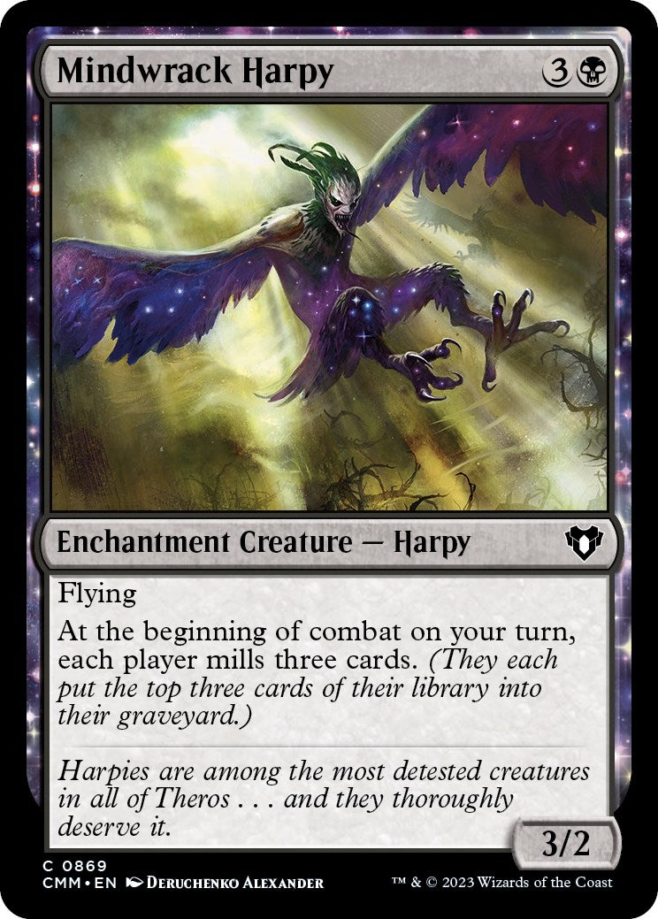 Mindwrack Harpy [Commander Masters] | Golgari Games