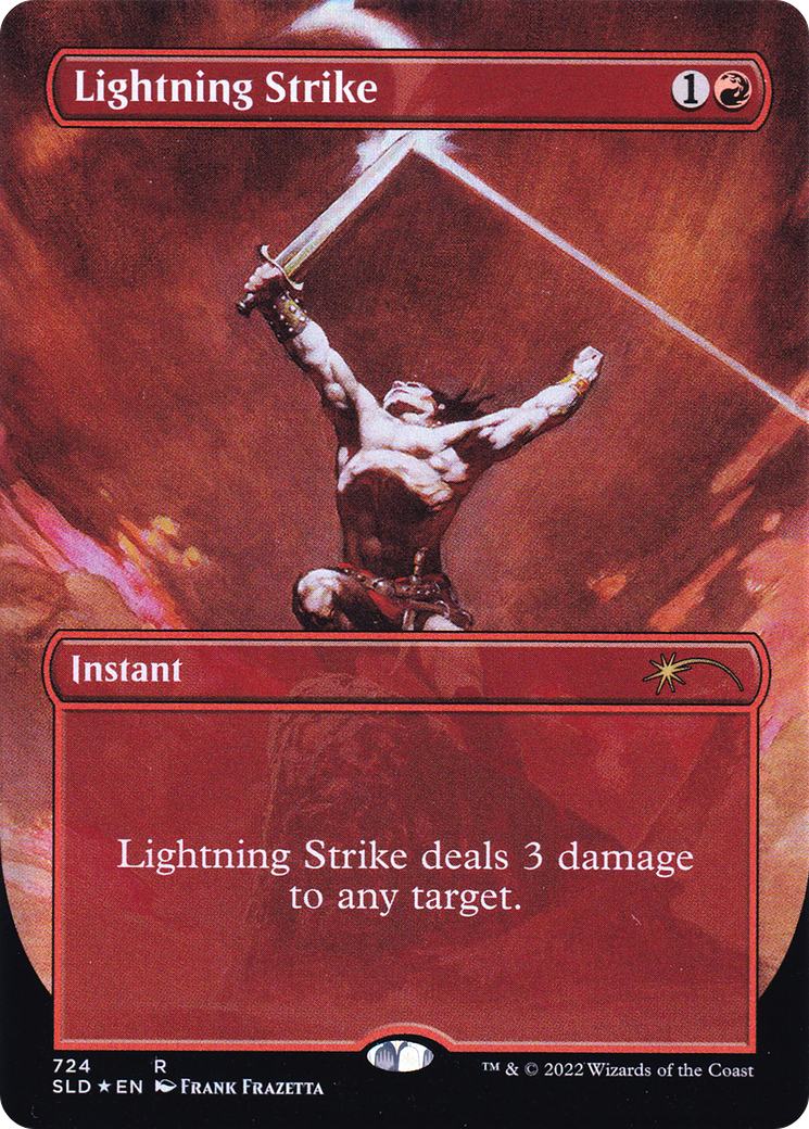 Lightning Strike (Borderless) [Secret Lair Drop Promos] | Local Legends