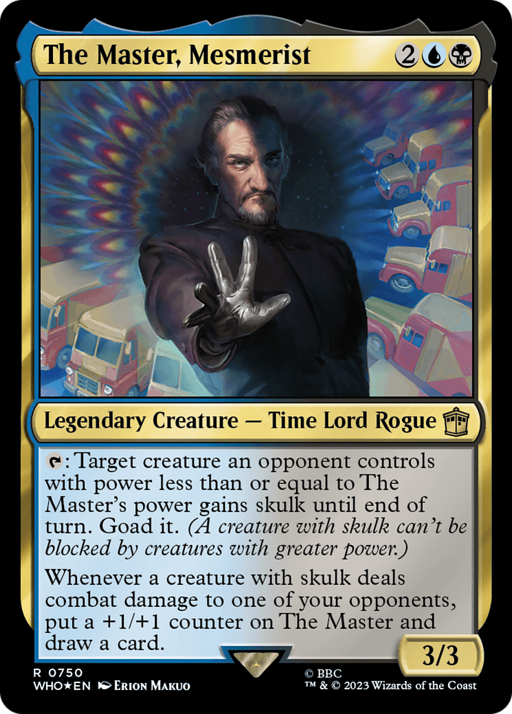 The Master, Mesmerist (Surge Foil) [Doctor Who] | Local Legends