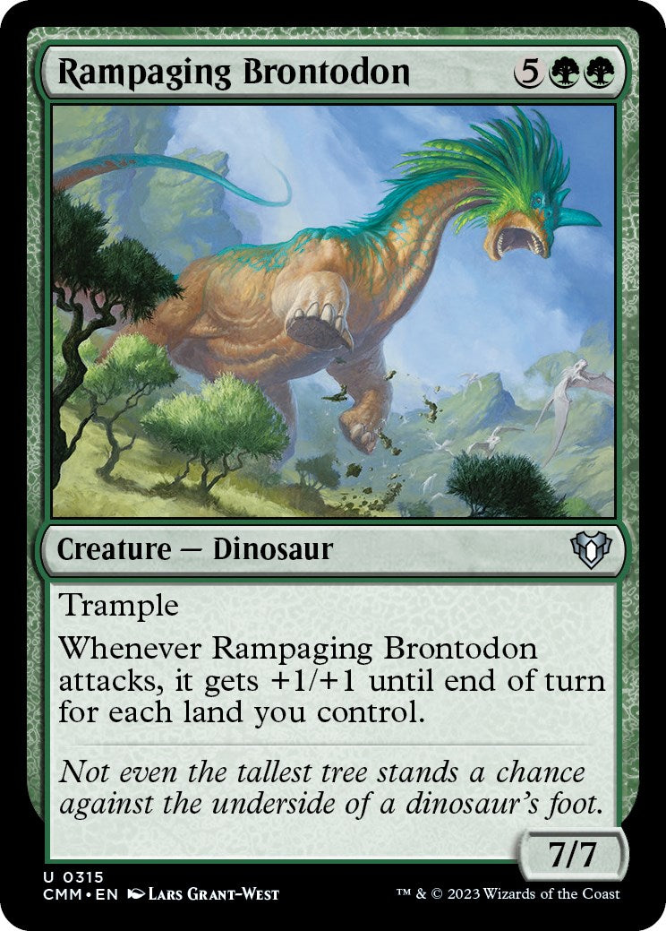 Rampaging Brontodon | Local Legends