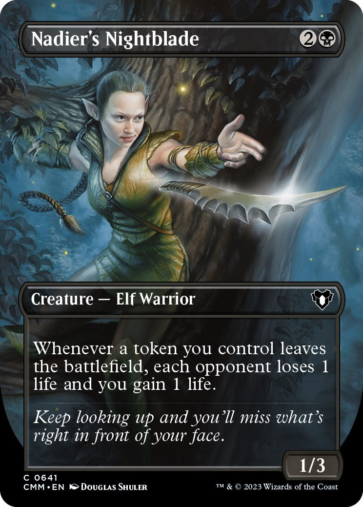 Nadier's Nightblade (Borderless) | Local Legends