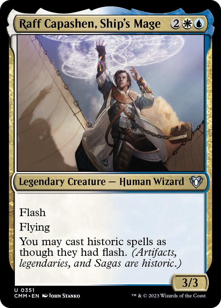 Raff Capashen, Ship's Mage | Local Legends